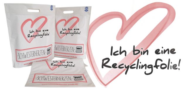 Kaundvau Portfolio Tüte Schwesterherzen Kaundvau Portfolio Tüte Schwesterherzen