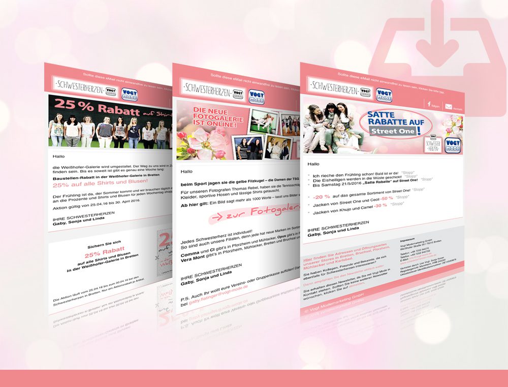 Kaundvau Portfolio Online Newsletter Schwesterherzen