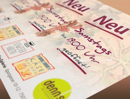 Kaundvau Portfolio Print Vogt Mode Flugblatt