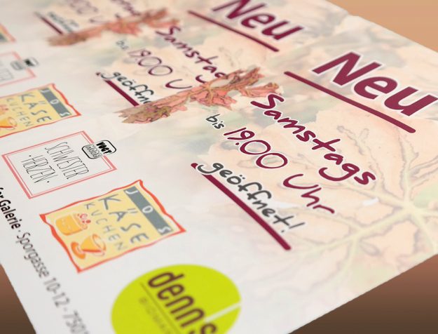 Kaundvau Portfolio Print Vogt Mode Flugblatt