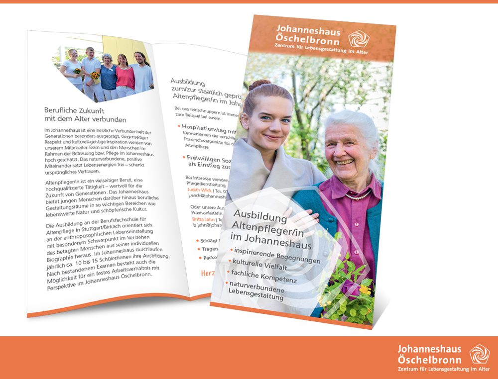 Kaundvau Portfolio Print Johanneshaus Öschelbronn Flyer
