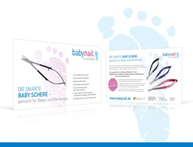 Kaundvau Portfolio Print Babynail Postkarte