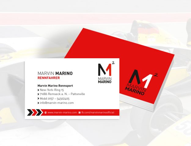 Kaundvau Portfolio Print Marvin Marino Visitenkarten