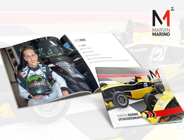 Kaundvau Portfolio Print Marvin Marino Sponsorenbroschüre