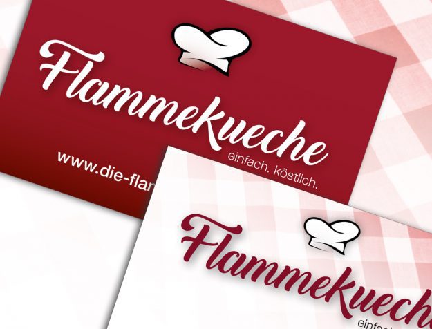 Kaundvau Portfolio Die Flammeküche Visitenkarte