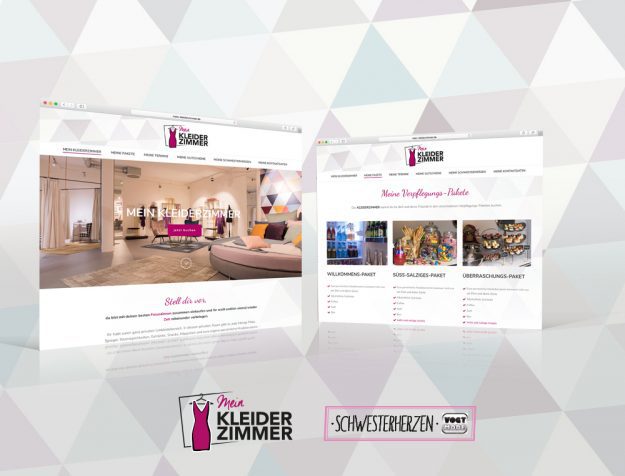 Kaundvau Portfolio Kleiderzimmer Webseite