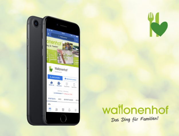 kaundvau - Wallonenhof Facebook - Corporate Design