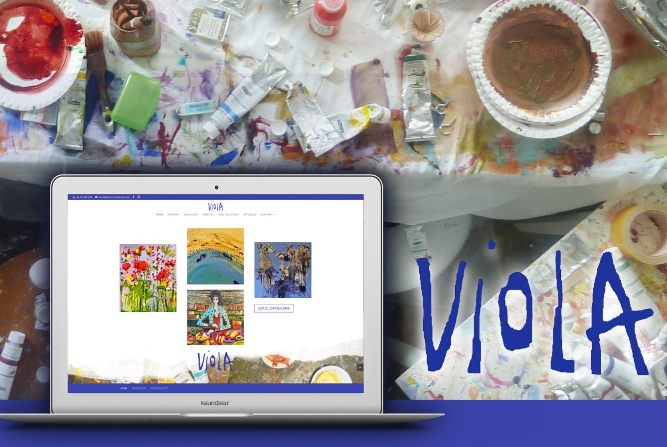 Künstlerin Viola - kaundvau Werbeagentur
