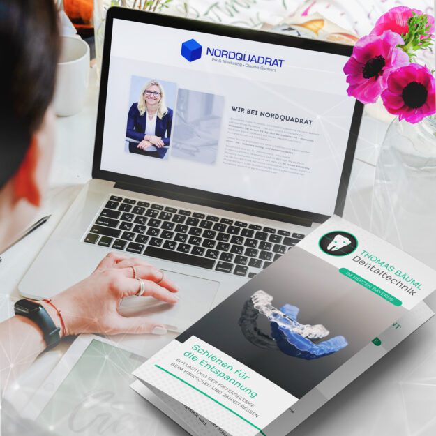 kaundvau GmbH – News – Blog – Netzwerkpartner Nordquadrat – Dentallabor Bäuml – Flyer kaundvau GmbH - News - Blog - Netzwerkpartner Nordquadrat - Dentallabor Bäuml - Flyer