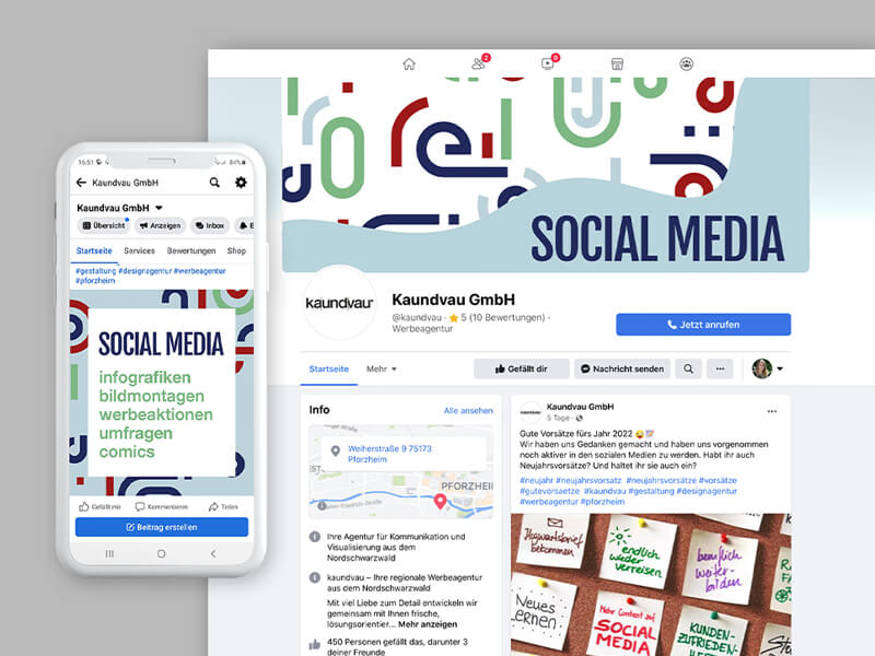 kaundvau GmbH - Werbeagentur Pforzheim - Social Media Marketing