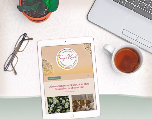 Werbeagentur Pforzheim - kaundvau GmbH - Werbung für Naturheilkundepraxis