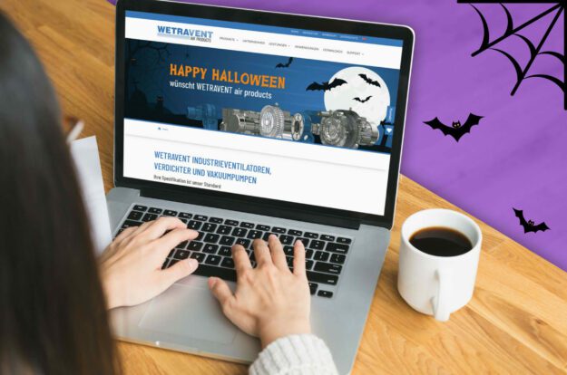 kaundvau GmbH – Werbeagentur Pforzheim – Saisonaler Header für WETRAVENT Air Products – Halloween kaundvau GmbH - Werbeagentur Pforzheim - Saisonaler Header für WETRAVENT Air Products - Halloween