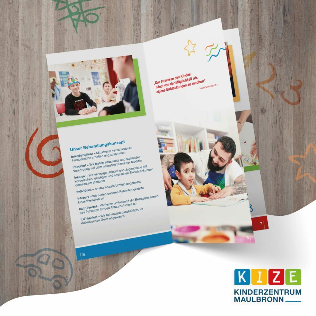 kaundvau GmbH - Werbeagentur Pforzheim - Neues Erscheinungsbild für das Kinderzentrum Maulbronn