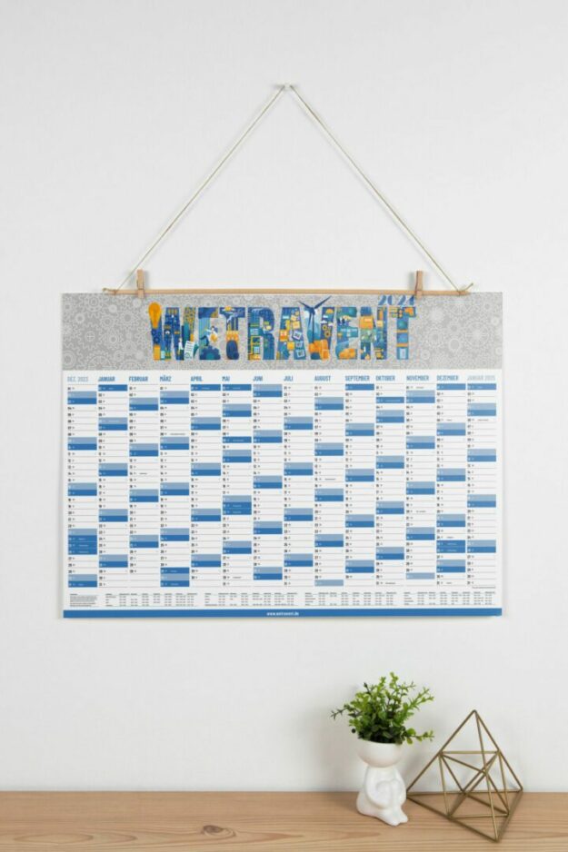 kaundvau GmbH - Werbeagentur Pforzheim - WETRAVENT - Wandkalender 2024