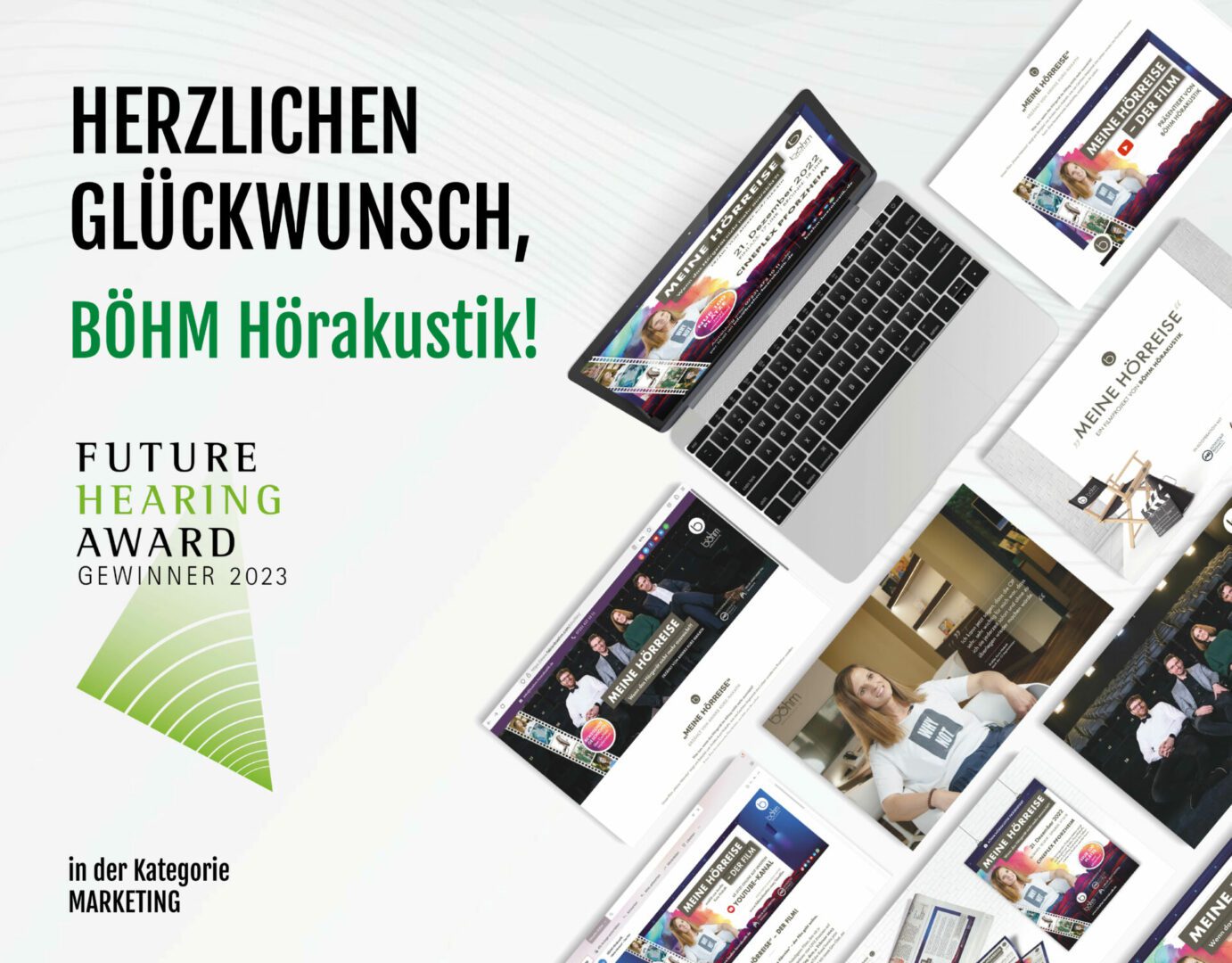 kaundvau GmbH – Werbeagentur Pforzheim – Boehm Hoerakustik – Future Hearing Award 2023 kaundvau GmbH - Werbeagentur Pforzheim - Boehm Hoerakustik - Future Hearing Award 2023