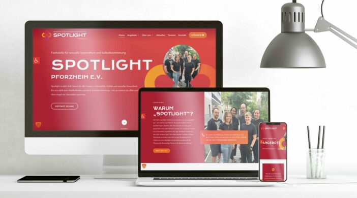 kaundvau GmbH - Werbeagentur Pforzheim - Spotlight Pforzheim e.V. - Webseite