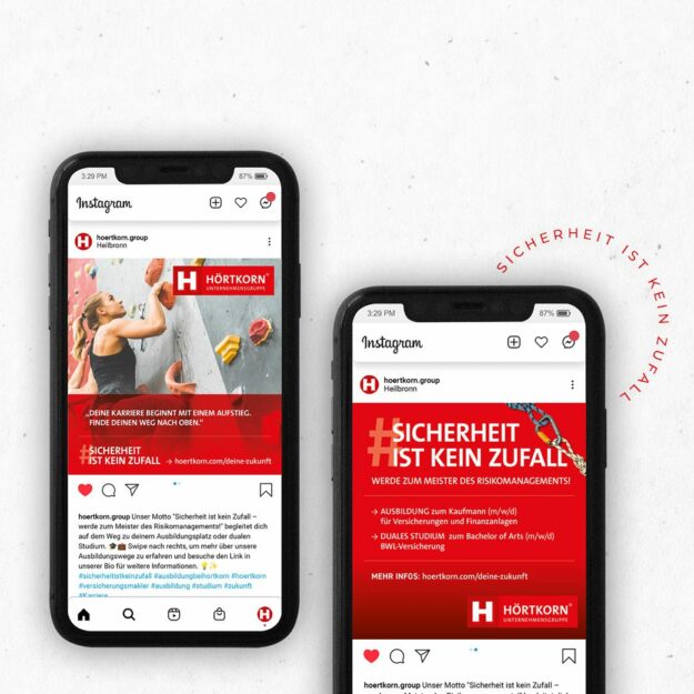 kaundvau GmbH - Werbeagentur Pforzheim - Hörtkorn Unternehmensgruppe Azubi Kampagne