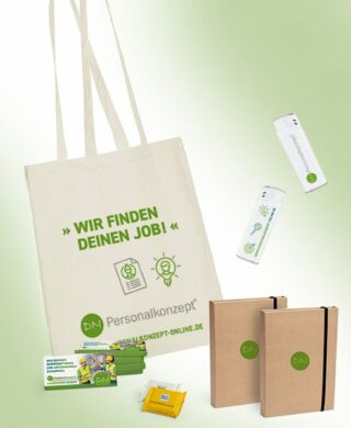 kaundvau GmbH - Werbeagentur Pforzheim - DN Personalkonzept - Werbemittel