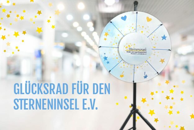 Kaundvau GmbH – Aktuelles – Glücksrad für den Sterneninsel E.V. Kaundvau GmbH - Aktuelles - Glücksrad für den Sterneninsel E.V.