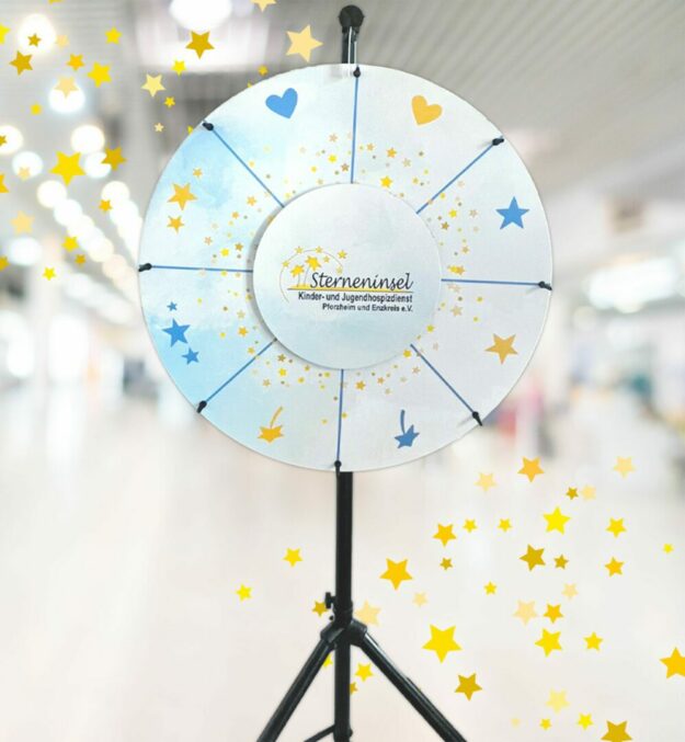 kaundvau GmbH - Werbeagentur Pforzheim - Projekte Sterneninsel Glücksrad