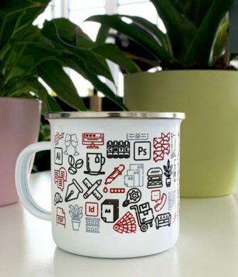 kaundvau GmbH – Projekte - kaundvau Gmbh - Emailletasse