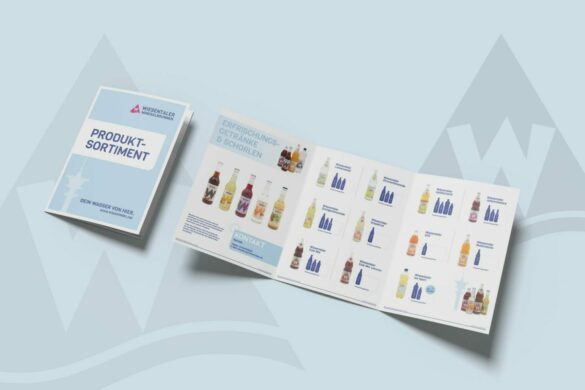 kaundvau GmbH - Werbeagentur Pforzheim - Projekte - Wiesentaler Mineralbrunnen - Produktfolder