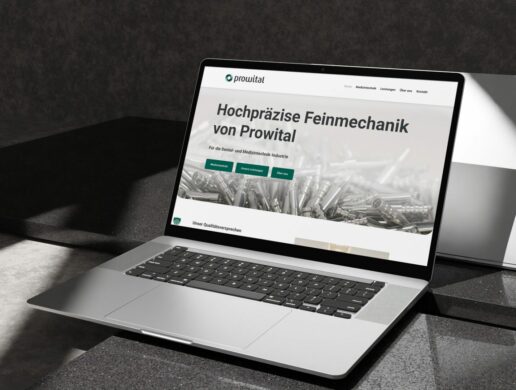 kaundvau GmbH – Projekte - Prowital GmbH Website