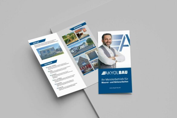 kaundvau GmbH – Projekte - Akyol Bau Flyer