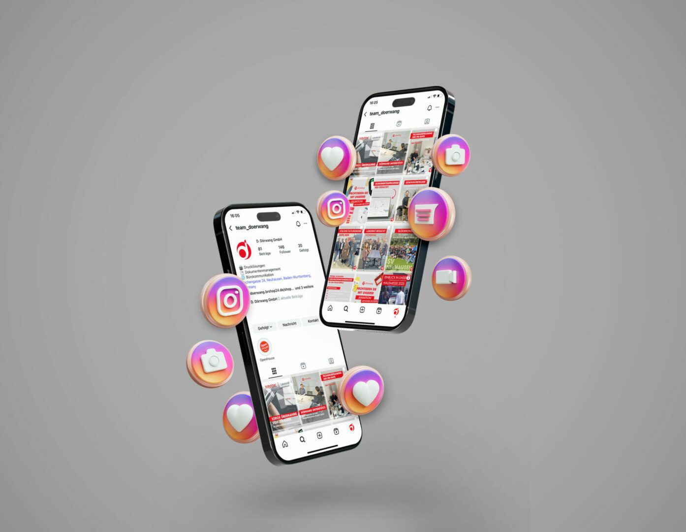 kaundvau GmbH – Projekte - Dörwang Social Media