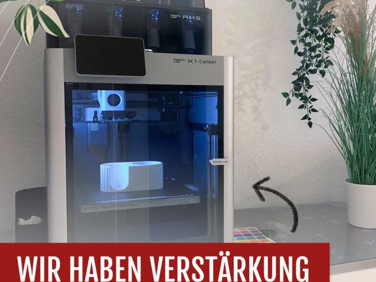 kaundvau GmbH – Blog - Neu im Team: Unser 3D-Drucker