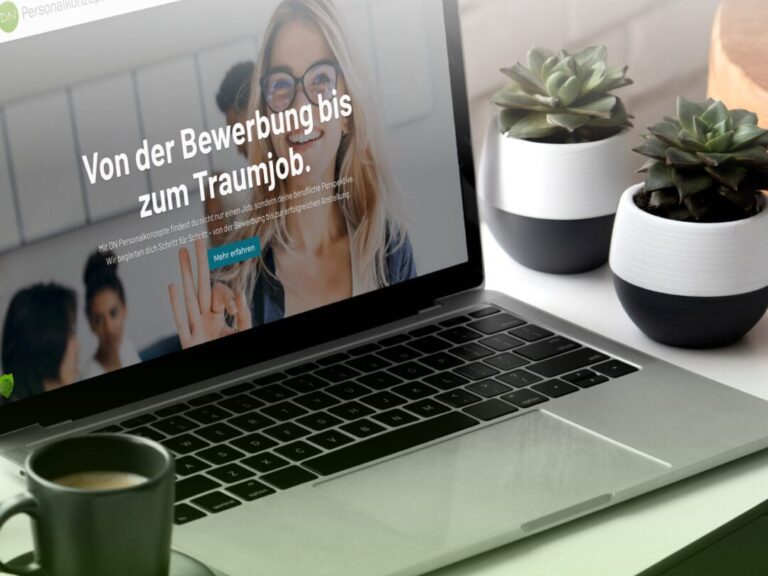 kaundvau GmbH – Blog - Website-Relaunch: Moderner Onepager für DN Personalkonzept